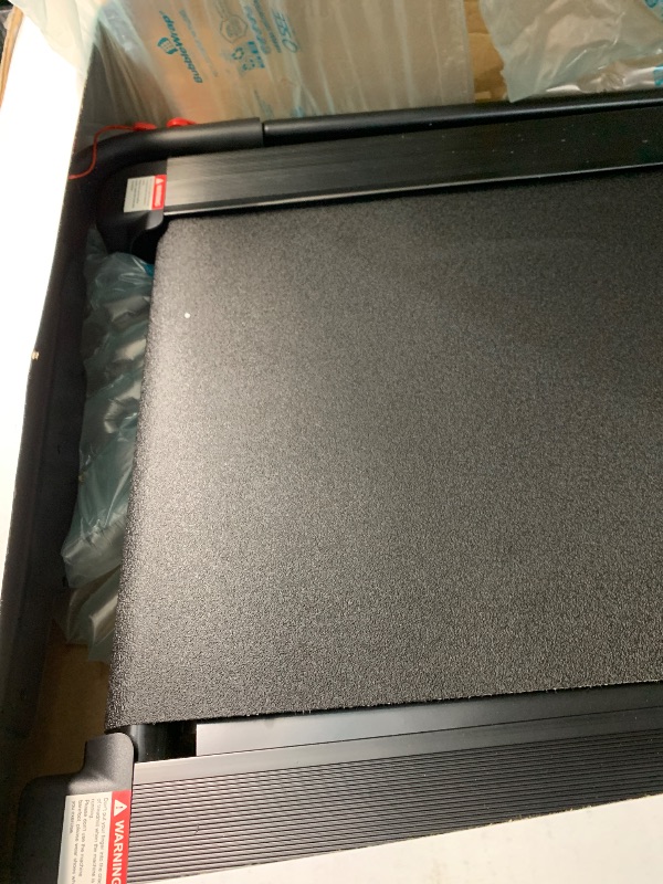 Photo 1 of FelFast Walking Pad Treadmill with 15% 9° 8 Level Auto Incline, 2-in-1 Under Desk Foldable w/Remote Control, 12 HIIT Mode, 265 Lbs Max, 7.6 MPH Max, Portable Mini Treadmill for Office Home
