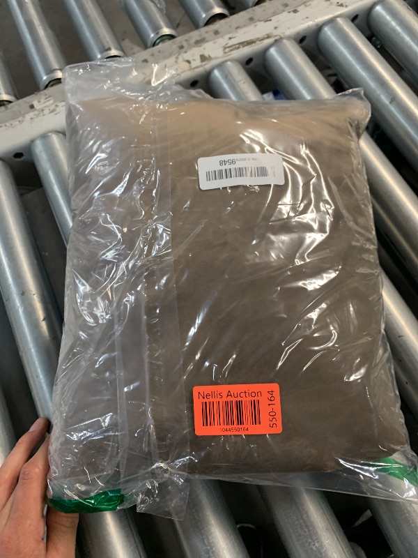 Photo 1 of (One panel only)  Dark Brown Velvet Curtains 108 Inches Long Blackout Thermal Insulated Blackout Lined Curtain,52 x 108 Inch, Coffee