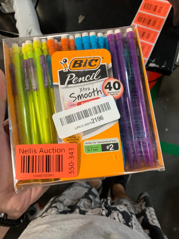 Photo 1 of (missing few) BIC Xtra Smooth Mechanical Pencil, 0.7 mm Medium Point, Refillable and Retractable, 40-Count Pack