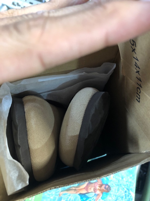 Photo 1 of **SEE NOTES** KIDMI Women's Suede Clogs Leather Mules Cork Footbed Sandals Potato Shoes with Arch Support Taupe 38 (Size 7)