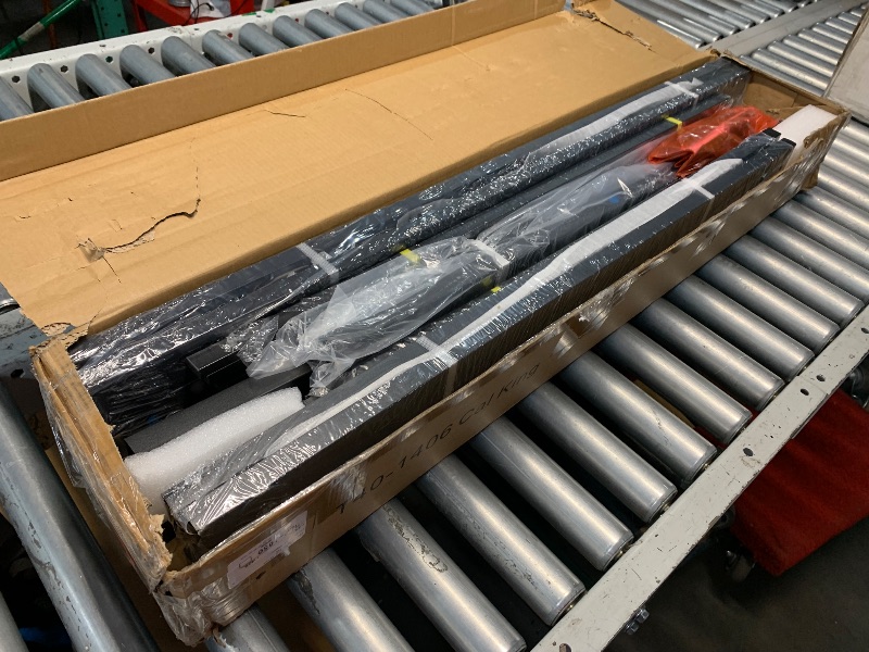Photo 1 of ***DAMAGED - INCOMPLETE - SEE PICTURES***
Maenizi California King Bed Frames No Box Spring Needed, 14 Inch Heavy Duty Metal Platform Support Up to 3000 lbs with Steel Slat, Easy Assembly, Noise Free, Black