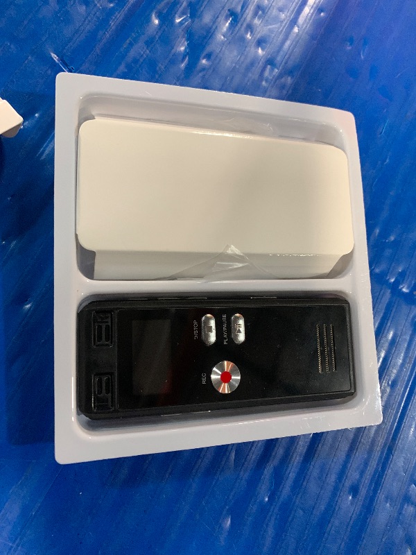 Photo 1 of (missing pieces) 64GB Digital Voice Activated Recorder with Playback - 4552 Hours Audio Recording Device, 3072Kpbs HD Dual MIC Tape Recorder 