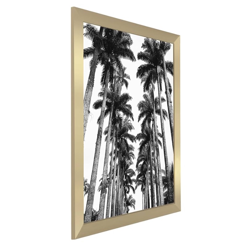 Photo 1 of  Poster Frame with Polished Plexiglass - wood Picture Frame - Wide Photo Frames Made of Engineered Wood for Vertical or Horizontal Wall Display - Epic Collection   wood