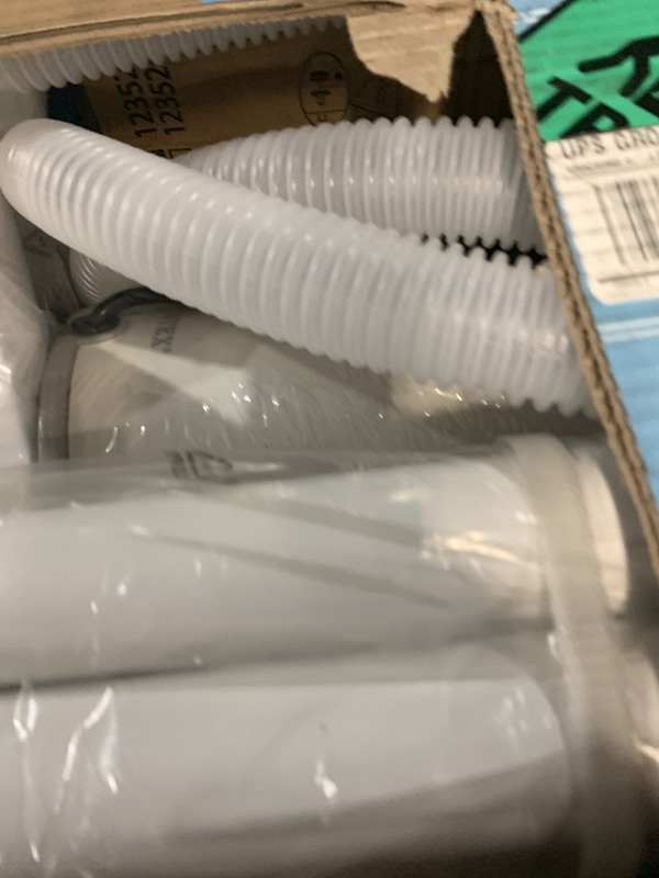 Photo 1 of INTEX 28211EH Metal Frame Above Ground Swimming Pool Set: 12ft x 30in – Includes 530 GPH Cartridge Filter Pump – Puncture-Resistant Material – Rust Resistant – 1718 Gallon Capacity