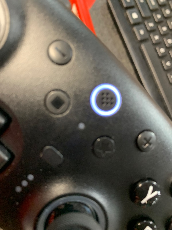 Photo 1 of 8Bitdo Ultimate 2 Bluetooth Controller for Switch/Switch 2 & Windows PC, Switch Pro Controller with TMR Joysticks, Switchable Hall Effect/Tactile Triggers, Vibration and Motion Control - Black