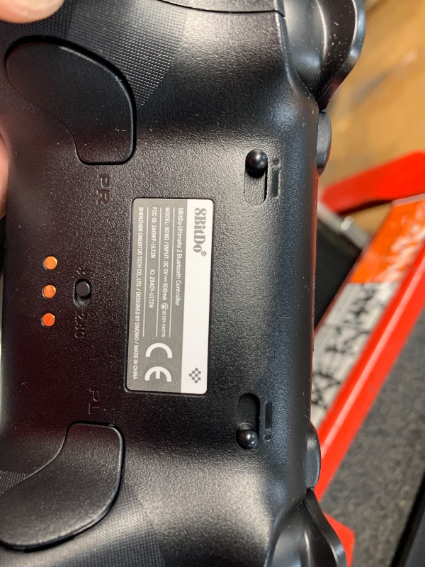 Photo 1 of 8Bitdo Ultimate 2 Bluetooth Controller for Switch/Switch 2 & Windows PC, Switch Pro Controller with TMR Joysticks, Switchable Hall Effect/Tactile Triggers, Vibration and Motion Control - Black