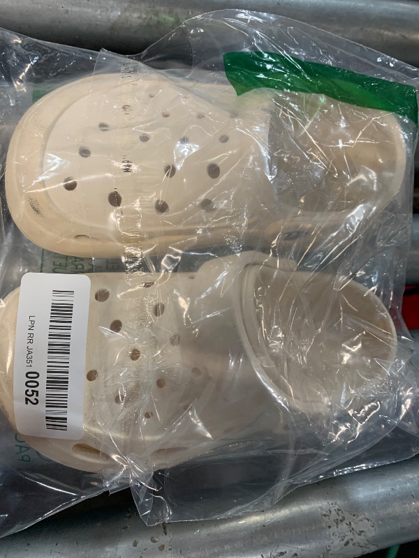 Photo 1 of ***(HEAVILY USED/ MINOR DAMAGE)***WOUEOI Toddler Garden Shoes Boys Girls Cartoon Slides Sandals Kids Clogs (A-Beige, 5 Toddler)  26