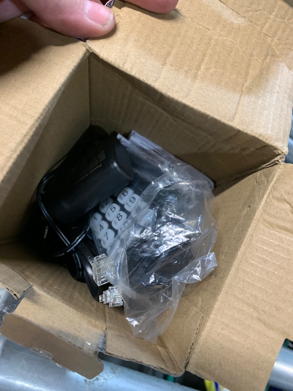 Photo 1 of [New] VTech VG131-11 DECT 6.0 Cordless Phone - Bluetooth Connection, Blue-White Display, Big Buttons, Full Duplex, Caller ID, Easy Wall Mount, 1000ft Range (Black)