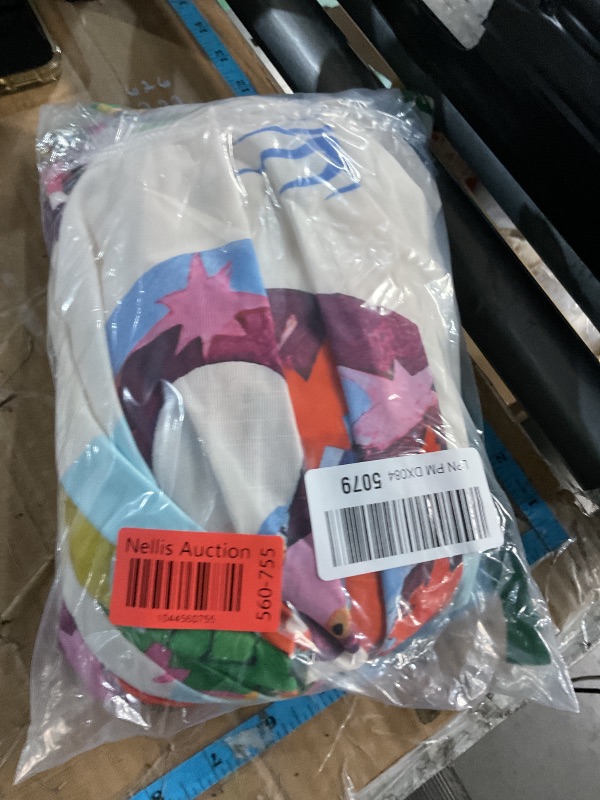 Photo 1 of (MEDIUM) (DAMAGED ZIPPER) (BAGGED) Beaufident Women Spaghetti Strap Maxi Dress Colorful A Line Swing Long Smocked Picnic Dress Boho Beach Vacation Sundress M