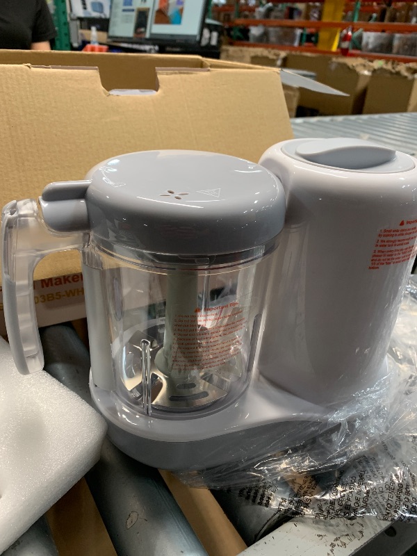 Photo 1 of (used) BEAR 2024 Baby Food Maker | One Step Baby Food Processor Steamer Puree Blender | Auto Cooking & Grinding | 