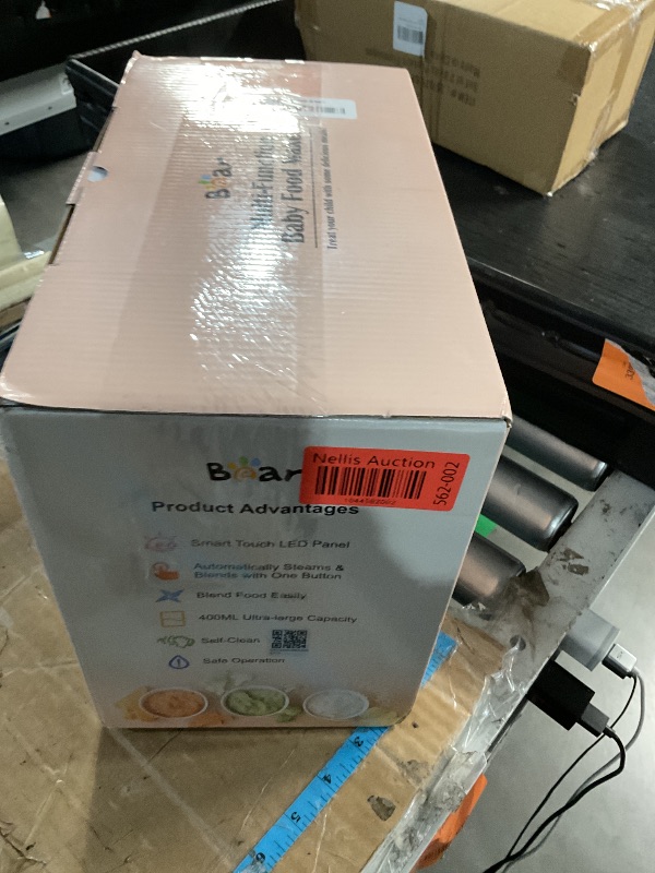 Photo 1 of (used) BEAR 2024 Baby Food Maker | One Step Baby Food Processor Steamer Puree Blender | Auto Cooking & Grinding | 