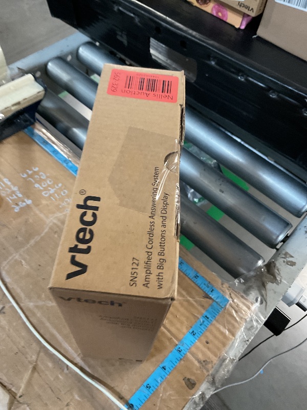 Photo 1 of VTech Amplified Cordless Senior Phone with Answering Machine, Call Blocking, 90dB Ringer, Audio Assist, Big Buttons