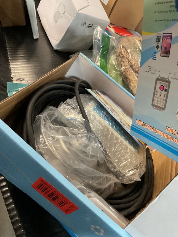 Photo 1 of Awanhe Inground Pool Light, 20W LED with Controller, Remote and APP Control, Color Changing Underwater Swimming Pool Light with 50 Foot Cord