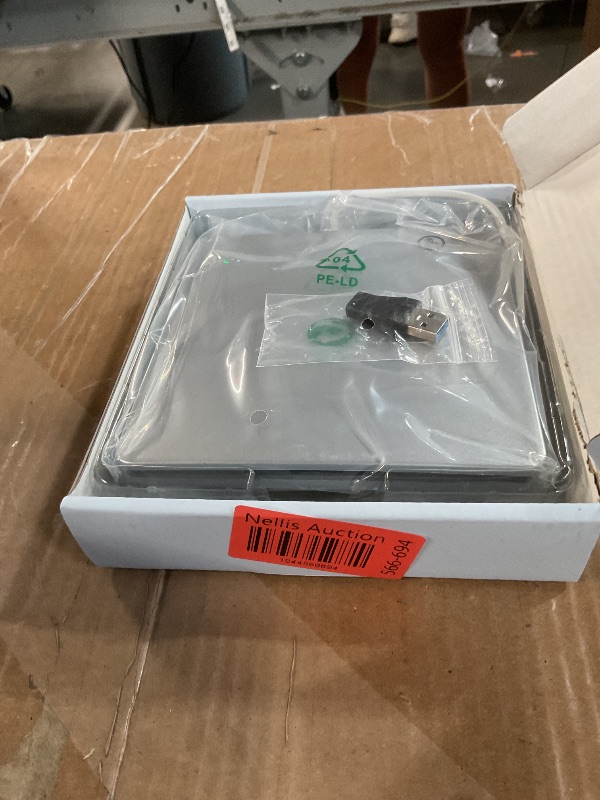Photo 1 of (USED/FAIR) VikTck USB-C Superdrive External DVD/CD Reader and DVD/CD Burner for Apple-MacBook Air/Pro/iMac/Mini/MacBook Pro/ASUS/ASUS/DELL Latitude with USB-C Port Plug and Play(Silver)