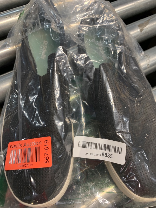 Photo 1 of (UNDER 10) (SHOES BAGGED) Dr. Scholl's Shoes Women's Madison Slip On Fashion Sneaker, Black Nubia Perf, 10