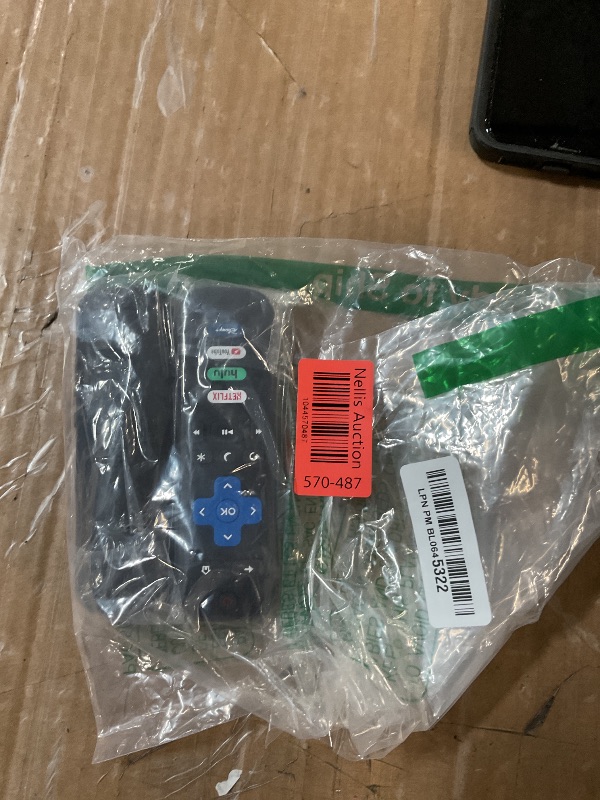 Photo 1 of (Pack of 2) Replacement-Remote-Control for Roku-TV,Compatible for TCL Roku/Hisense Roku/Onn Roku/Philips Roku Smart TVs(Not for Roku Stick and Box)