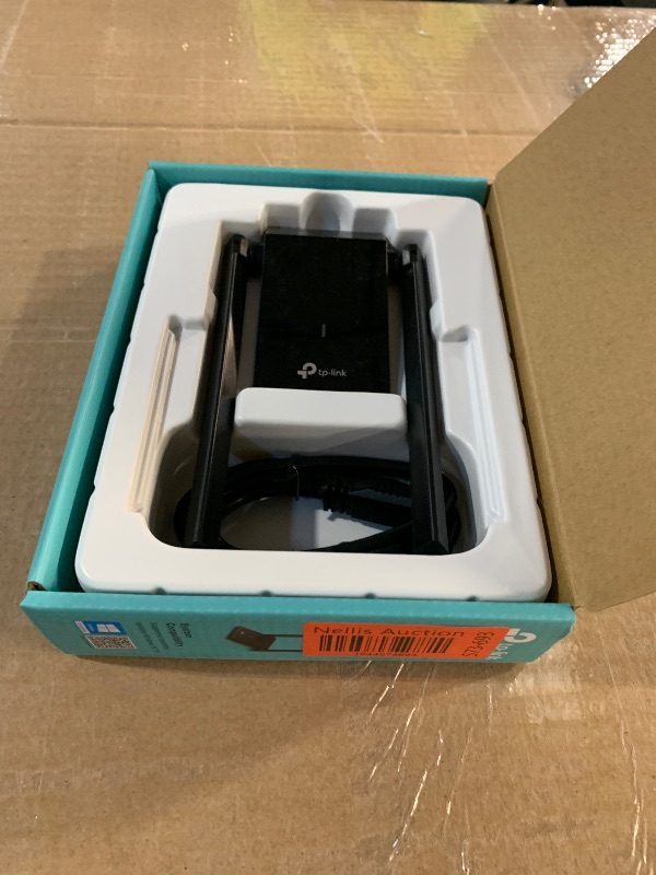 Photo 1 of TP-Link WiFi 6 USB Adapter for Desktop PC - (Archer TX20U Plus) AX1800 Wireless Network Adapter with 2.4GHz, 5GHz, High Gain Dual Band 5dBi Antenna, WPA3, Supports Windows 11/10