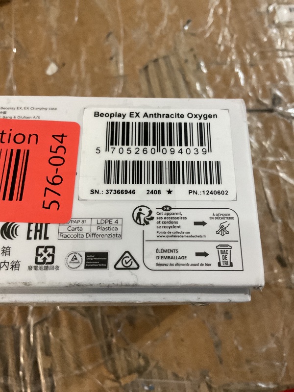 Photo 1 of ***(PARTS ONLY/ NON FUNCTIONAL/ SEE NOTES)***
Bang & Olufsen Beoplay EX - Wireless Bluetooth Earphones with Microphone and Active Noise Cancelling, Waterproof, 20 Hours of Playtime