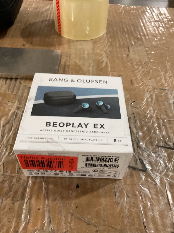 Photo 1 of ***(PARTS ONLY/ NON FUNCTIONAL/ SEE NOTES)***
Bang & Olufsen Beoplay EX - Wireless Bluetooth Earphones with Microphone and Active Noise Cancelling, Waterproof, 20 Hours of Playtime