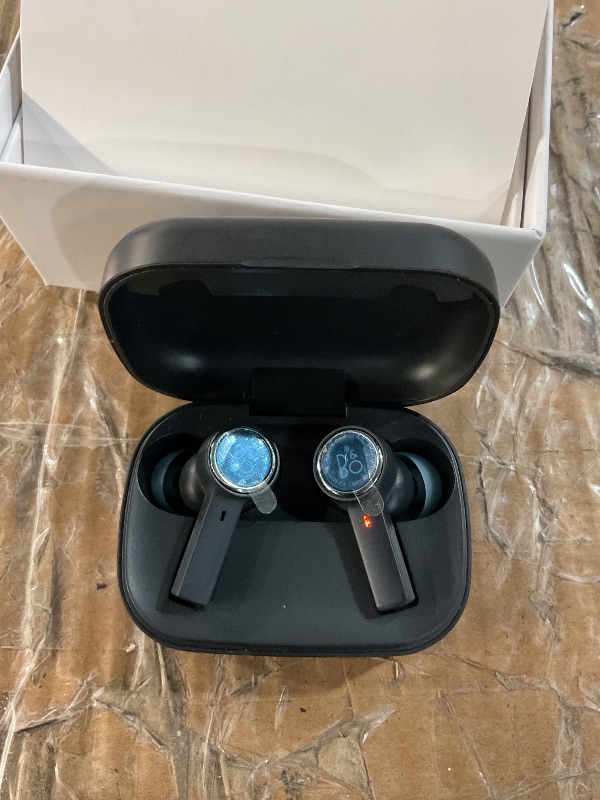 Photo 1 of ***(PARTS ONLY/ NON FUNCTIONAL/ SEE NOTES)***
Bang & Olufsen Beoplay EX - Wireless Bluetooth Earphones with Microphone and Active Noise Cancelling, Waterproof, 20 Hours of Playtime