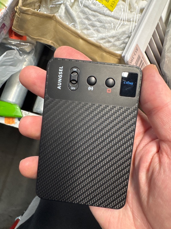 Photo 1 of (POWER TESTED) (USED/FAIR) AI Voice Recorder, Transcribe & Summarize AI Audio Recorder, Support 121 Languages, 64GB Memory, Wireless Charging, App/Web Control, Digital Recording Device for Lectures, Meetings, Calls, Black