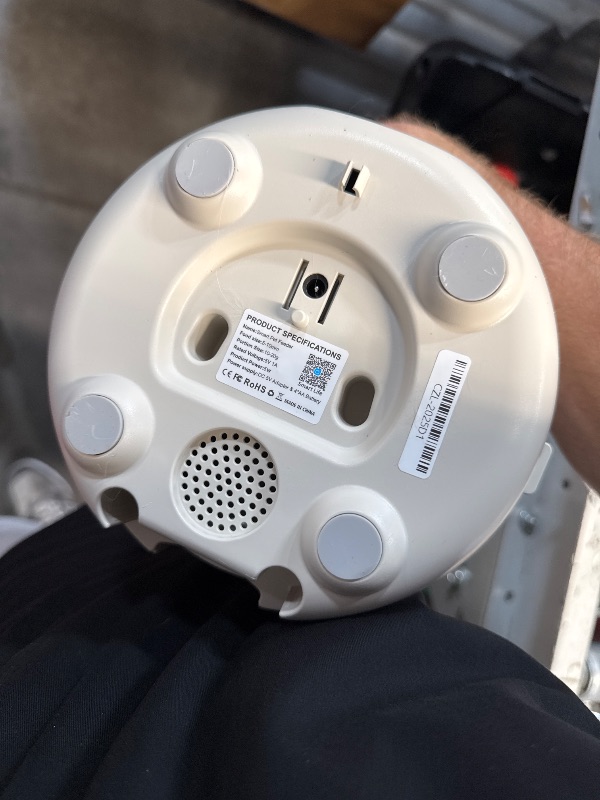 Photo 1 of (NO POWER CORD) (UNTESTED) PAPIFEED Smart Automatic Dual Power WiFi Cat Feeder - Moisture-Proof Freshness Design, 3L Capacity (Grey)