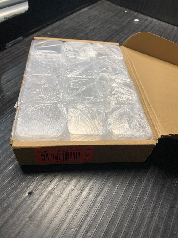 Photo 1 of SATINIOR 24 Packs Small Clear Plastic Beads Storage Containers Box with Hinged Lid for Storage of Small Items, Crafts, Jewelry, Hardware (1.7 x 1.7 x 0.8 Inches)