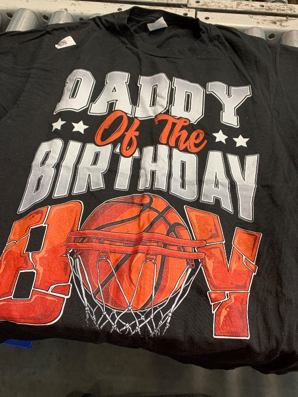 Photo 1 of (See all images) Basketball Birthday Boy player Basketball player birthday T-Shirt Large