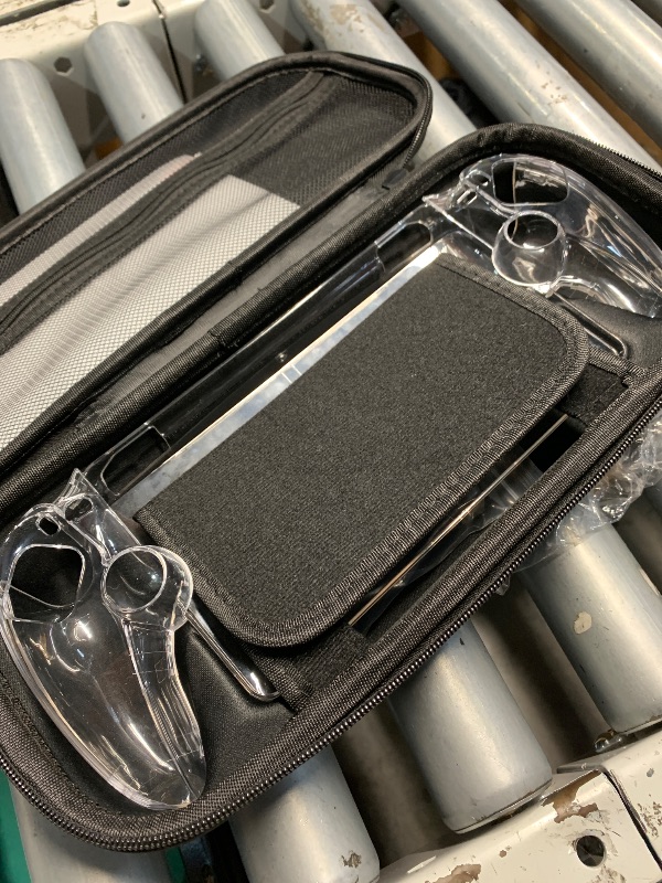 Photo 1 of (incomplete) TEFELE 12 in 1 Accessories for Playstation Portal Remote Player with ps5 Portal Case 2 Transparent Screen