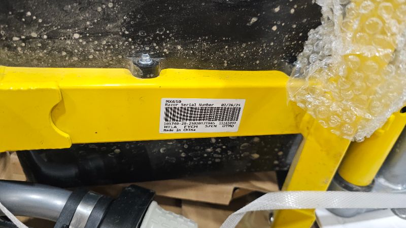 Photo 1 of ***PARTS ONLY***Razor MX650 Dirt Rocket Electric Motocross Off-road Bike - Yellow