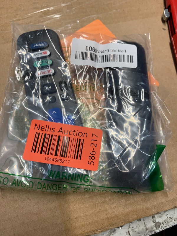 Photo 1 of (Pack of 2) Replacement-Remote-Control for Roku-TV,Compatible for TCL Roku/Hisense Roku/Onn Roku/Philips Roku Smart TVs(Not for Roku Stick and Box)