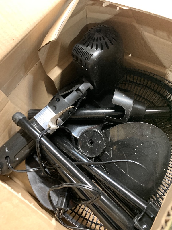 Photo 1 of 
Comfort Zone
16 in. Oscillating Pedestal Fan in Black