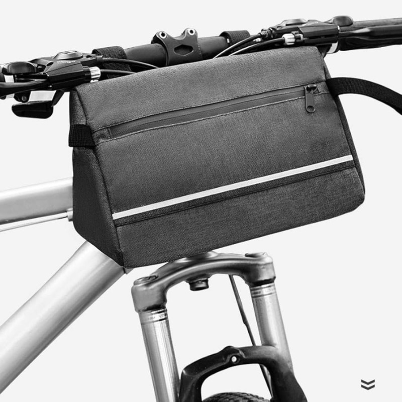 Photo 1 of , Bicycle Frame Bag, Mountain Bike Bag, Mobile Phone Bag, Tube Bag, Waterproof Saddle Bag, Riding Equipment Accessories Daquan