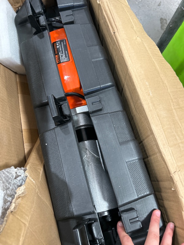 Photo 2 of VEVOR Demolition Jack Hammer, MAX 2200W Electric Jackhammer Heavy Duty, 1350 BPM Concrete Breaker 6pcs Chisels Bit Chipping with Case