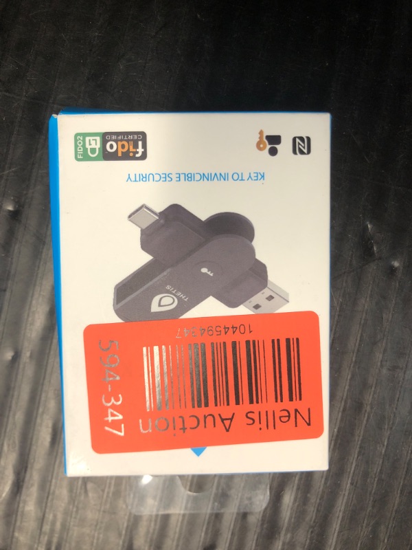 Photo 1 of Thetis Pro FIDO2 Security Key, Two Factor Authentication NFC Security Key FIDO 2.0, Dual USB A Ports & Type C for Multi layered Protection (HOTP) in Windows/MacOS/Linux, Gmail, Facebook,Dropbox,Github