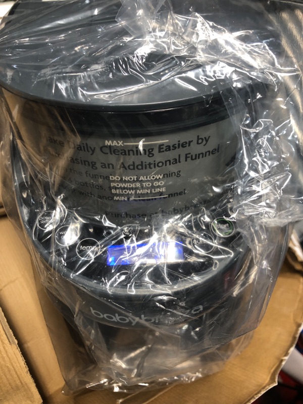 Photo 1 of Baby Brezza New and Improved Formula Pro Advanced Formula Dispenser Machine - Automatically Mix a Warm Formula Bottle Instantly - Easily Make Bottle with Automatic Powder Blending, Charcoal