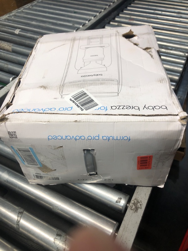 Photo 1 of Baby Brezza New and Improved Formula Pro Advanced Formula Dispenser Machine - Automatically Mix a Warm Formula Bottle Instantly - Easily Make Bottle with Automatic Powder Blending, Charcoal