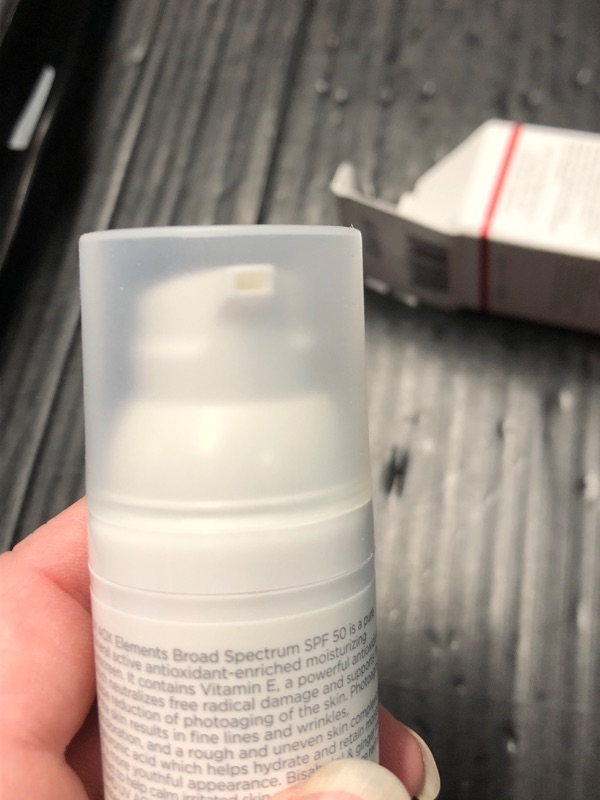 Photo 1 of ***(EXP:06/26 )NONREFUNDABLE*** EltaMD UV AOX Elements Tinted Mineral Face Sunscreen Lotion, Tinted Moisturizer for Face SPF 50 with Antioxidants, For Dry Sensitive Skin 1.7 oz Pump
