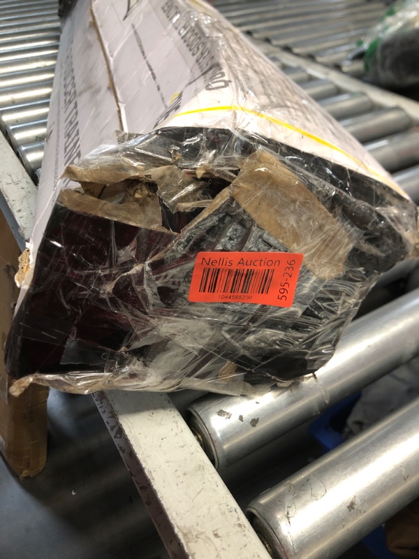 Photo 1 of ***(HEAVILY USED/ MINOR DAMAGE)***SKLZ Quickster Soccer Trainer - Dual-Sided Rebounder for Solo Passing, Receiving, Trapping Practice - Large & Small Rebound Net - Weather Resistant - Adjustable Frame, Metal Stakes & Carry Bag
