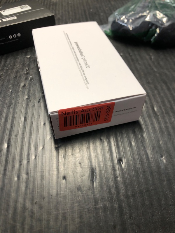 Photo 1 of ***(HEAVILY USED/ MINOR DAMAGE)***Mophie powerstation prime20 - Ultra-Compact Portable Power Bank with 20,000mAh Internal Battery, 18W USB-C PD Fast Charging, 3-Device Simultaneous Charging, Eco-Friendly Design