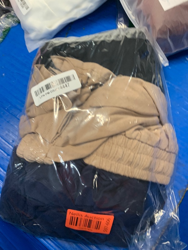 Photo 1 of Evervibe 3 Pack Women's Plus Size Bermuda Shorts, Drawstring Elastic Waisted Bermuda Active Summer Cotton Shorts with Pockets(Black, Navy Blue, Khaki,3X-Large)