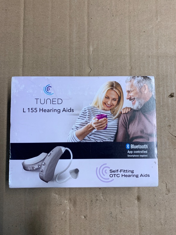 Photo 1 of (used) Tuned AI Powered OTC Hearing Aids for Seniors Bluetooth Severe Hearing Loss FDA-Cleared AI Assistant Self-Adjusting 