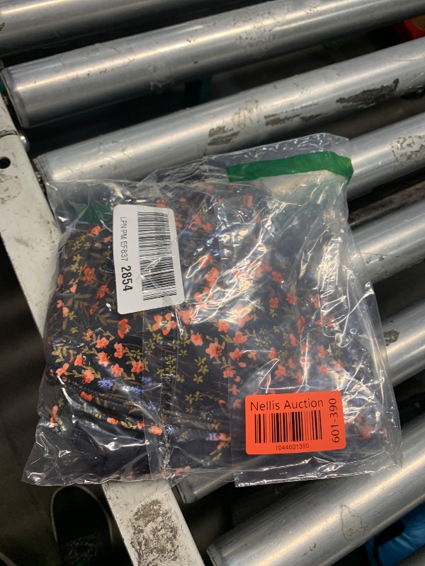 Photo 1 of Edelqual Womens High Waisted Bikinis Set 2 Piece Swimsuit Ruffle Tummy Control Bathing Swim Suit Halter V Neck Cute Tie Back Swimwear Smocked Flattering Tankini (Black Floral,XL)