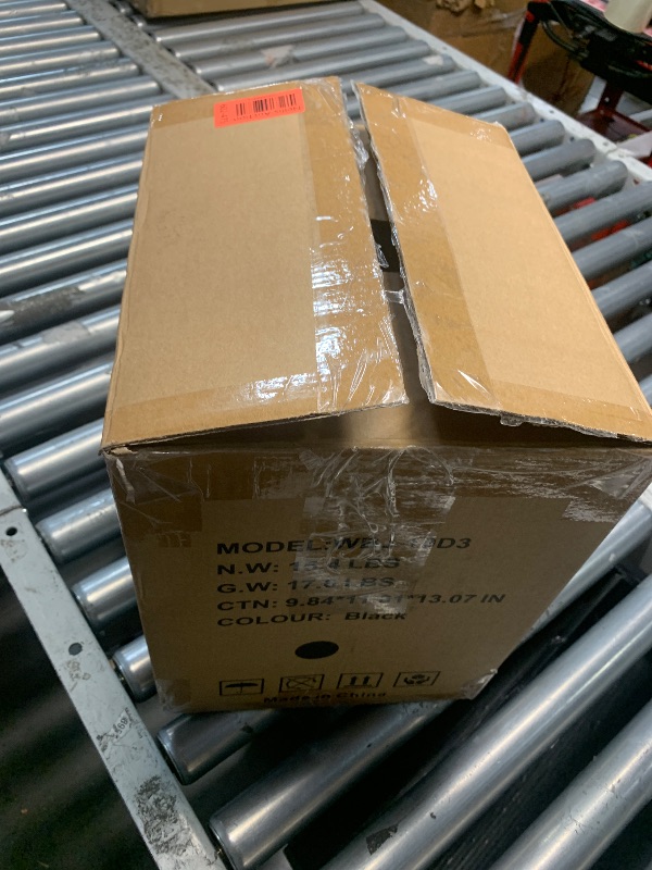 Photo 1 of ***ITEM TESTED FOR POWER, UNABLE TO TEST FURTHER***
Aeitto Ice Makers Countertop, 9 Ice Cubes Release in 6 Mins, 26Lbs/24H, 2 Sizes of Bullet Ice Machine,Self-Cleaning Portable Ice Maker with Ice Scoop and Basket for Home Kitchen Office RV Bar, Black