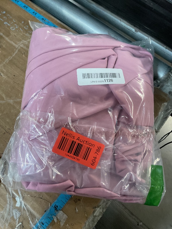 Photo 1 of (SMALL) (BAGGED) HYPERFIRE Women's Square Neck Short Puff Sleeve Bubble Dress Smocked Ruched Dresses Casual Wear Pink Small