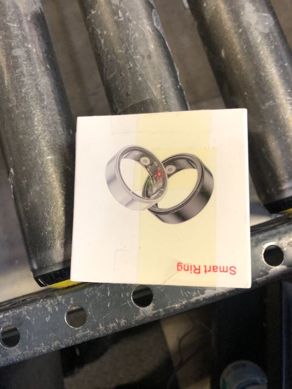 Photo 1 of Yoidesu Smart Ring Health, Fitness Heart Rate Smart Ring, IP68 Water App Control Bluetooth Fitness Rings Compatible with iOS Android (No. 8)