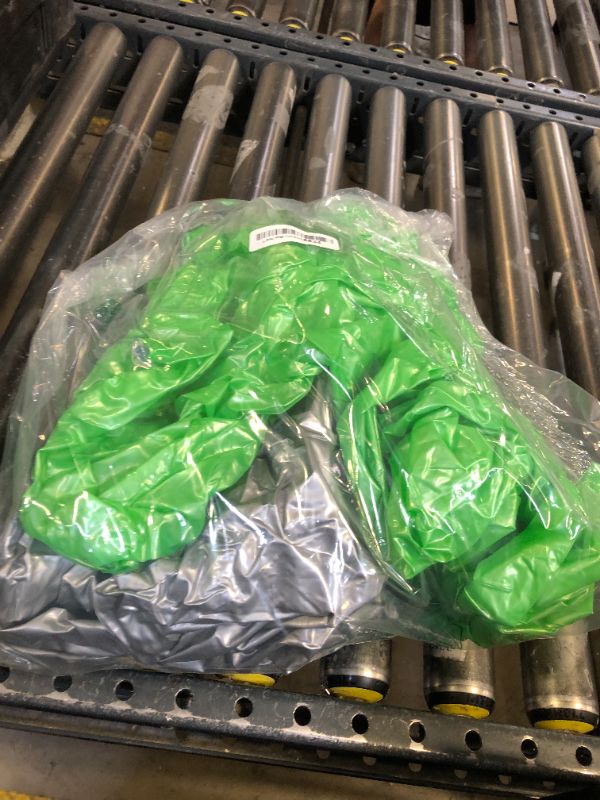 Photo 1 of Zhanmai 4 Pcs 63 Inch 35 Inch Jumbo Inflatable Alien Alien Party Decorations for Halloween Party Favors(Silver, Green)