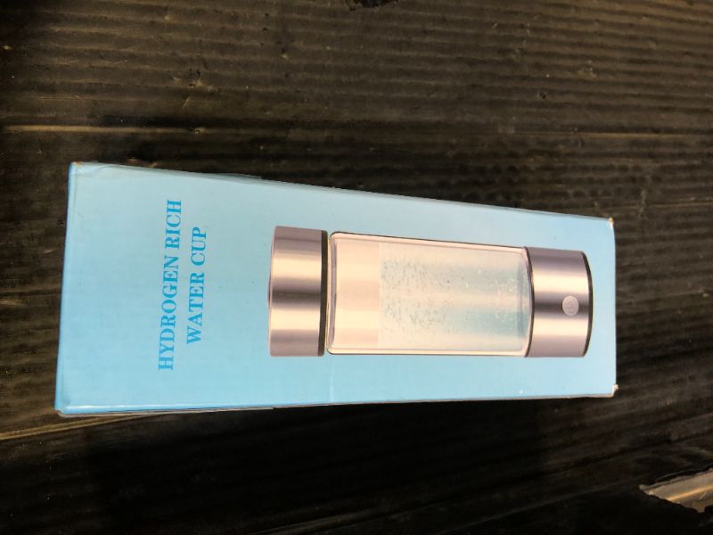 Photo 1 of LifeWater Portable Rechargeable Hydrogen Water Bottle, Ionizer Machine with SPE/PEM Technology, for Home, Office, Travel & Fitness Drinking