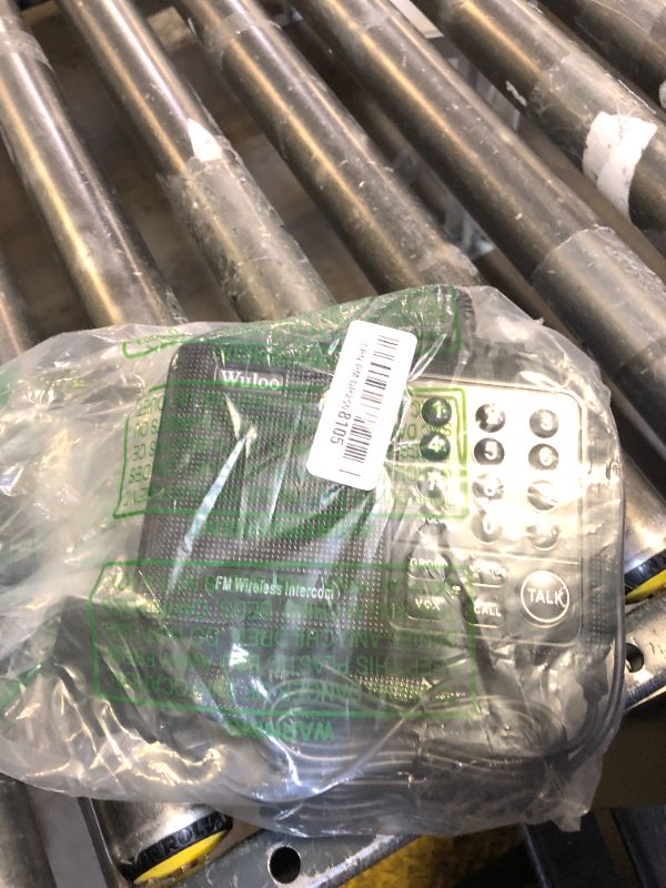 Photo 1 of Wuloo Intercoms Wireless for Home 1 Mile (5280 Feet) Range 10 - Channel, Wireless Home Intercom System for House Business Office, Room to Room Intercom, Home Communication System (2 Packs, Black)