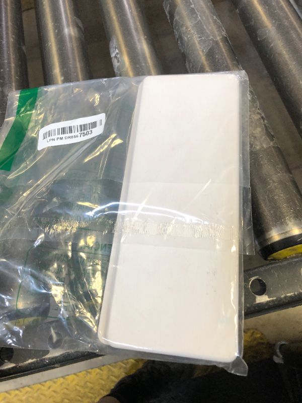 Photo 1 of 2PCS Diatomite Marble Tray for Kitchen Counter, Water Absorbing Stone Marble Vanity Tray for Bathroom Sink, Dish Rack Soap Dispenser Sponge Holder Caddy Organizer, White, 9"x3.5"